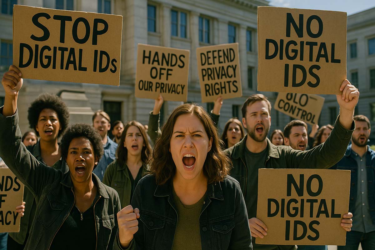 Petitioning against digital ID overreach