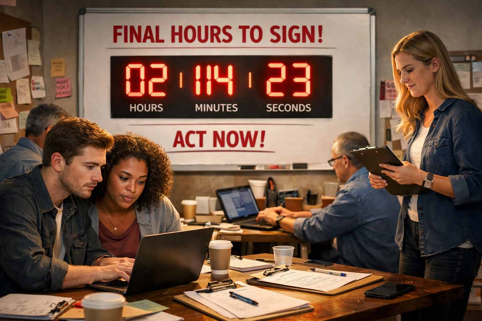 Action Urgency: How Long Until a Petition Closes + Reminders That Work